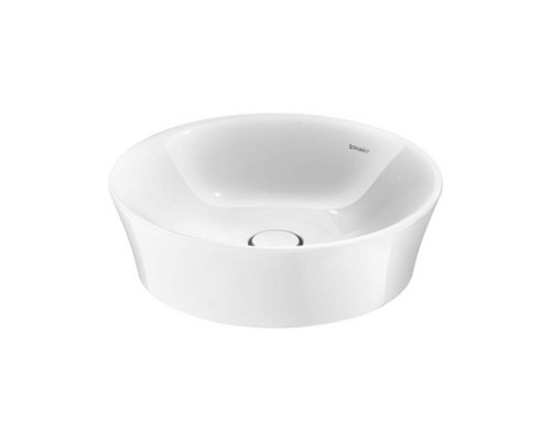 Duravit White Tulip Раковина накладная Oslash;50см, без перелива, без отв., цвет: белый. 2365500070