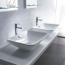 Duravit Starck 3 Раковина накладная, 55х42см., с переливом, с креплениями, цвет: белый. 0334520000