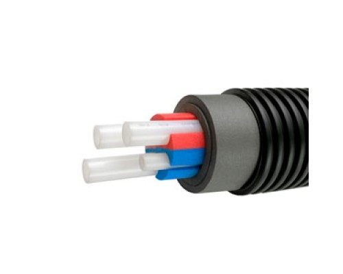 Труба Uponor ECOFLEX QUATTRO 2X32X2,9-2X32X4,4/175, Бухта 200м 1044018