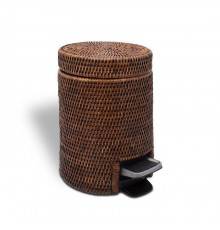 Decor Walther Basket Корзина с педалью, цвет: ротанг темный. 0939492