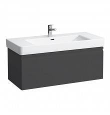 Laufen Pro S Тумба с раковиной, 101х45х39см., подвесная, 1 ящик, цвет: графит. 8.1396.6.000.104.1,  4.8355.2.096.480.1