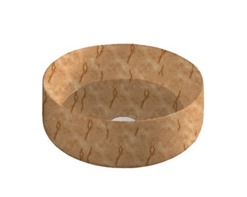 Artceram Cognac Раковина настольная Oslash; 42см., цвет: onyx. COL001 46 00