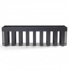 Decor Walther DW 355 Бокс универсальный 30.5x9.5x9.5см, настольный, цвет: черный матовый. 0612460