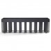 Decor Walther DW 355 Бокс универсальный 30.5x9.5x9.5см, настольный, цвет: черный матовый. 0612460