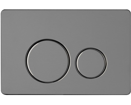 AQM4111GM Панель смыва AQUAme нерж сталь, серый матовый AQM4111GM