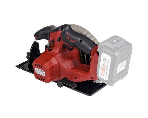 Пила дисковая аккумуляторная бесщеточная REDVERG RD-CS18-63BL/U (без акк, без з/у)