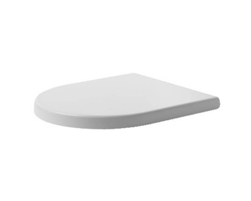 Duravit Starck 3 Сиденье для унитаза 210409, петли нерж сталь, без микролифта, цвет: белый. 0067710000