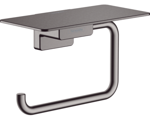 HG 41 772 340 AddStoris Держатель туалетной бумаги с полкой 150х80 мм, металл