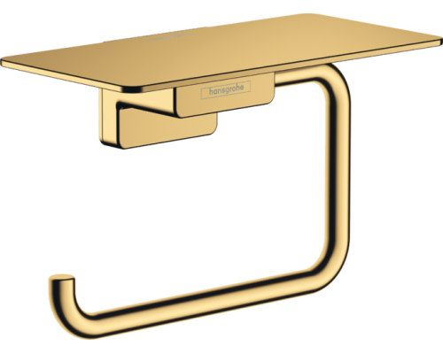 HG 41 772 990 AddStoris Держатель туалетной бумаги с полкой 150х80 мм, металл 41772990