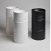 Kerasan Artwork Barrel Раковина 45х90 см, без отв., напольная, слив в пол, в комплекте сифон, цвет: черный матовый. 4742K31