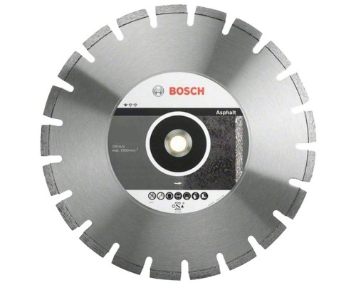 Круг алмазный Bosch Ф450х25,4 Stf Asphalt (627) Круг алмазный Bosch Ф450х25,4 Stf Asphalt (627)