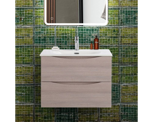 Тумба под раковину BelBagno Marino-cer-n 70 подвесная, rovere grigio