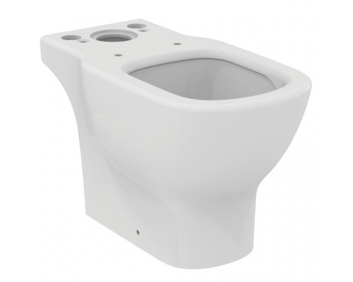 IS T008701 Tesi Унитаз напольный унитаз, гор. выпуск, глубокий смыв, с крепежом T008701