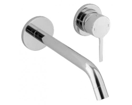Alpi NU21876CR/23 NU Смеситель для раковины 230 мм, на 2 отв., настен., Комплект NU21876CR/23