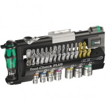 Набор бит и головок (39 предметов) Tool-Check PLUS Wera WE-056490. WE-056490