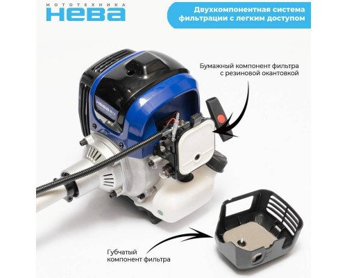 Триммер бензиновый "Нева" BCK536U PRO Триммер бензиновый "Нева" BCK536U PRO