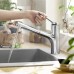 Hansgrohe Zesis Смеситель для кухни, 1 отв., с вытяжным душем, 2jet, цвет: хром. 74800000