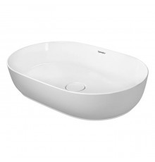 Duravit Luv Раковина 60х40см., без отв., на столешницу, без перелива, с выпуском, с креплением, цвет: белый. 0379600000