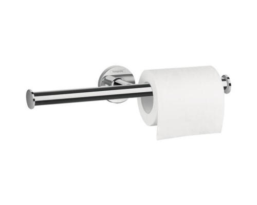 Hansgrohe Logis UA Двойной держатель для туалетной бумаги, подвесной, цвет: хром. 41717000 Hansgrohe Logis UA Двойной держатель для туалетной бумаги, подвесной, цвет: хром. 41717000