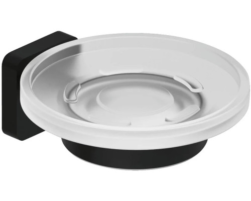 Мыльница Kludi Vela S 2598539 черный матовый