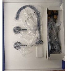 SaleKludi201433915 Nova Fonte Pur Смеситель для раковины 185 мм, на 3 отв., со слив гарн, 90°, Компл Sale201433915_1028