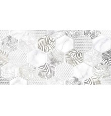 Декор Alma Ceramica Grigio DWU09GRG027 глянцевый 24,9х50 белый
