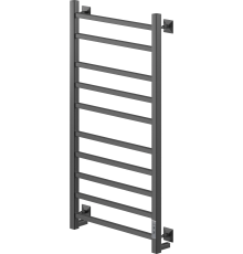 Полотенцесушитель электрический Ника Step 2 100/50, матовый черный RAL9005
