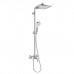 Hansgrohe Crometta E 240 SHP Душевая система 102см, с верхним душем 240х240мм., ручным дешем и однорычажным семесителем, цвет: хром ЦЕНА по АКЦИИ. 27284000