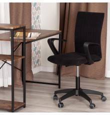 Компьютерное кресло TetChair Spark флок, черный 35