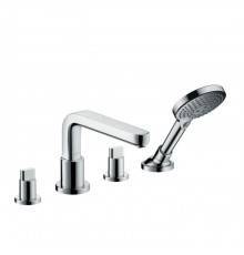 Hansgrohe Metris S Смеситель на борт ванны, на 4 отв., цвет: хром. 31447000