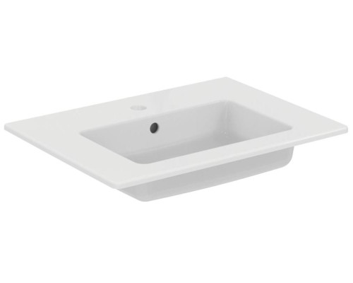 IS E066801 Tempo Раковина мебельная 610х450х140 мм, с отв. под смеситель, с отв. перелива E066801