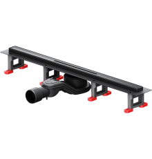 Душевой трап (лоток) AM.PM MasterFlow Slim line 60 см, черный матовый