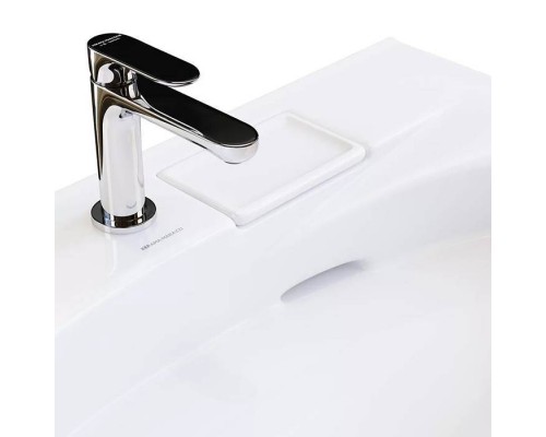Kerama Marazzi Riva Раковина 80х47.5х15см., накладная, мебельная, с крепежом, 1 отв., с переливом, цвет: белый глянцевый Kerama Marazzi Riva Раковина 80х47.5х15см., накладная, мебельная, с крепежом, 1 отв., с переливом, цвет: белый глянцевый