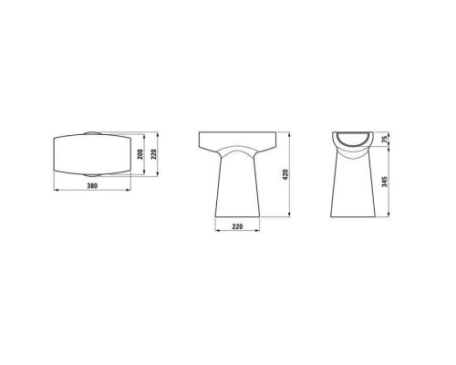Laufen Home collection Керамическая скульптура 38х20х42см., напольная, BABOON, цвет: белый глянцевый. 8.7026.1.000.000.1 Laufen Home collection Керамическая скульптура 38х20х42см., напольная, BABOON, цвет: белый глянцевый. 8.7026.1.000.000.1