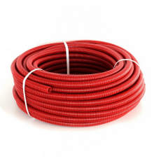Труба гофрированная Heisskraft CorrugatedPipe 28mm 50m (Red) 14528201