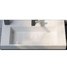 AQ Tol.09.04.D Toledo Раковина мрамор, 900х450х10 мм, с накладкой сливного отверстия Tol.09.04.D