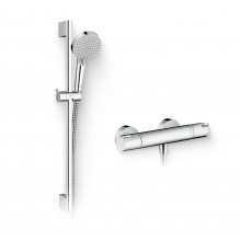 Душевой комплект Термостат Hansgrohe Ecostat 1001 CL ВМ 13211000 для душа + Гарнитур Vernis Blend 26275000 хром