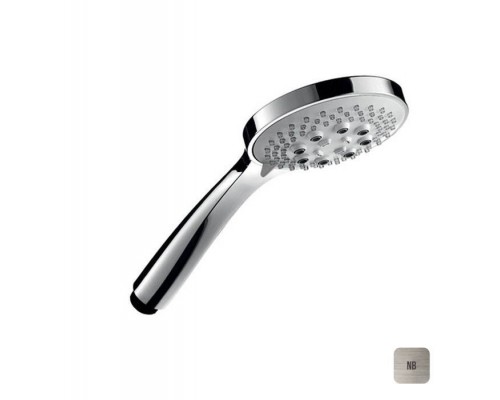 Almar Emotion D100 Лейка душевая ручная Emotion D100 мм с 3 типами струи, цвет: никель матовый. E082051.NB