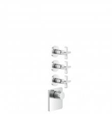 Gessi Inciso Смеситель для душа, встраиваемый, термостатический, внешняя часть, цвет: хром. 58346#031