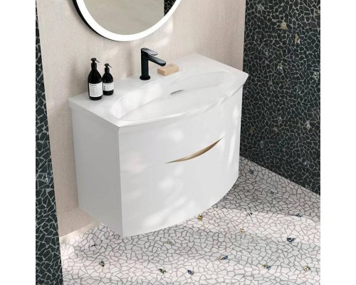 Kerama Marazzi Riva Раковина 80х47.5х15см., накладная, мебельная, с крепежом, 1 отв., с переливом, цвет: белый глянцевый Kerama Marazzi Riva Раковина 80х47.5х15см., накладная, мебельная, с крепежом, 1 отв., с переливом, цвет: белый глянцевый