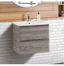 Тумба с раковиной BelBagno Albano-Cer 50 подвесная, pino scania