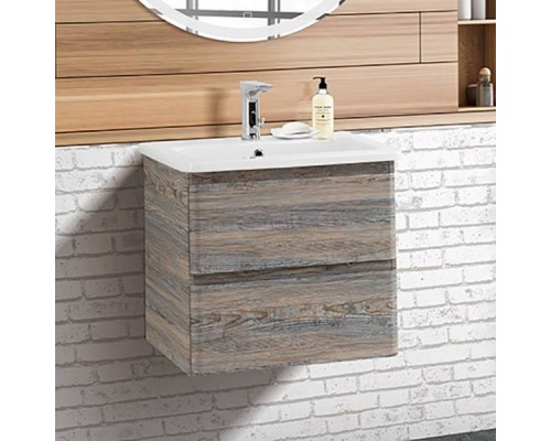 Тумба с раковиной BelBagno Albano-Cer 50 подвесная, pino scania Тумба с раковиной BelBagno Albano-Cer 50 подвесная, pino scania