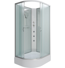 Душевая кабина Niagara Classic NG-33094-14RBKG 100х90 см, без крыши, с гидромассажем