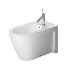 Duravit Starck 2 Биде напольное 63х37см, с 1 отв под смеситель, с креплением, цвет: белый. 2272100000