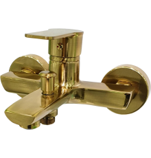 Смеситель для ванны с душем SW Готланд матовое золото