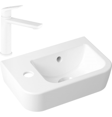 Комплект Рукомойник Lavinia Boho One 33310001L + Смеситель Wellsee ICON! for life 182305000 матовый белый