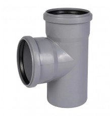 Тройник для внутренней канализации Ostendorf HTEA 125/125*87°. 116400