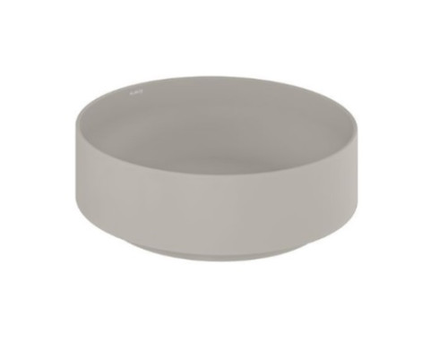 KLUDI-RESA R керамическая раковина-чаша, круглая, 40x40, светло-серый матовый 58CW10O2