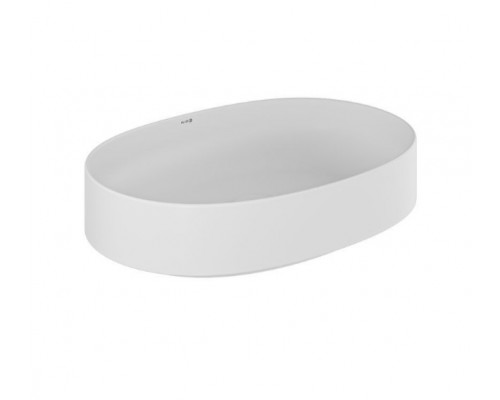 KLUDI-RESA O керамическая раковина-чаша, овальная, 60x40, белый матовый 58CW2053