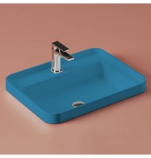 Artceram Fuori Scala Раковина 60х45 см, встраиваемая, с 1 отв.под смеситель,без перелива, цвет: avio. TFL034 38 00